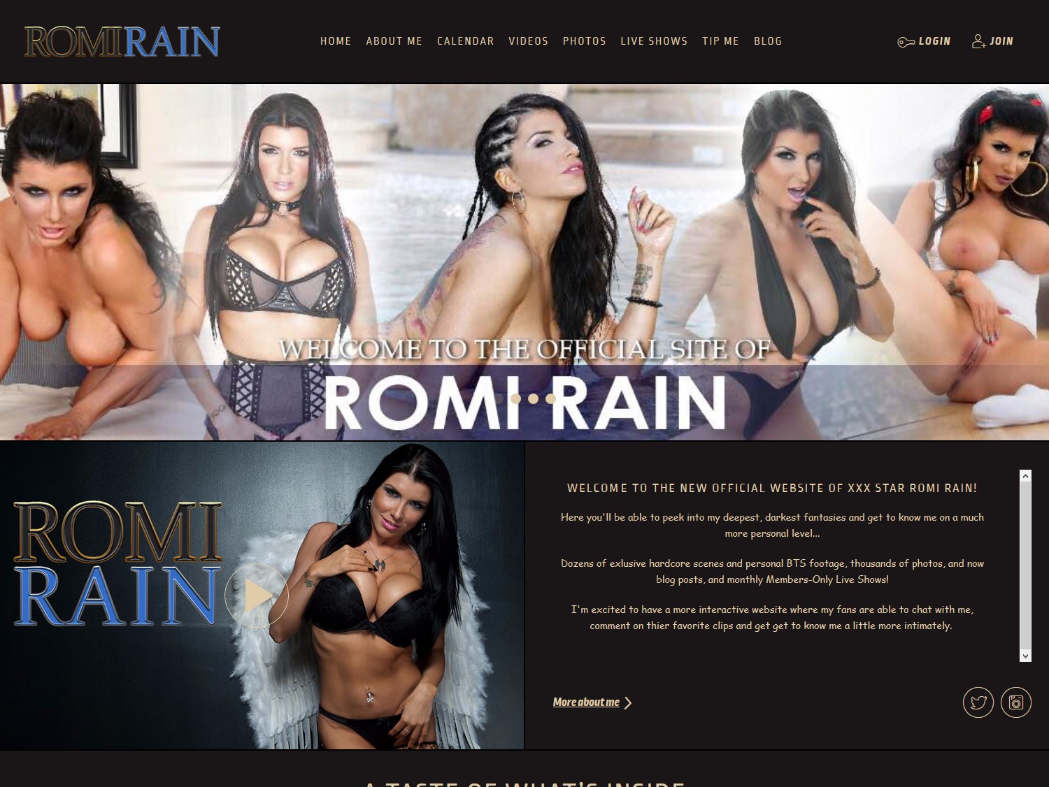 Romi rain website